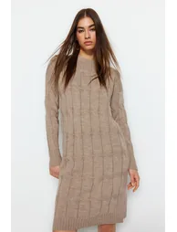 Dress - Brown - Shift - 2
