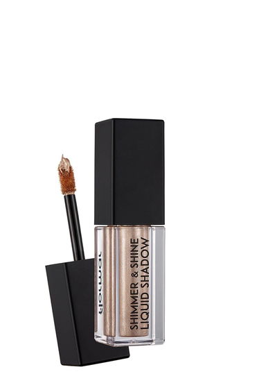 Gold Colored Shimmer & Shine Liquid Eyeshadow - 001 Cashmere Gold
