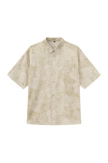 Men's Short Sleeve Button-Up Shirt