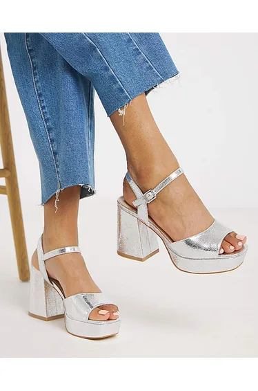Platform Heels Wide Fit