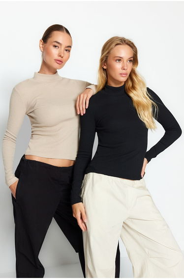 Blouse - Multicolor - Slim fit