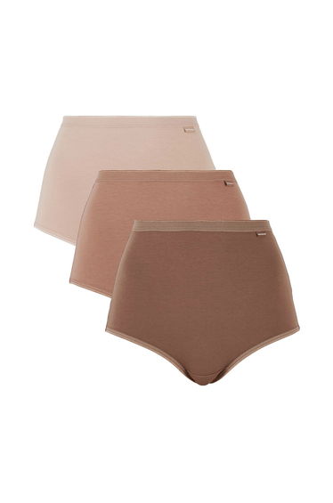 Pack of 3 Simplement Full Knickers in Organic Cotton