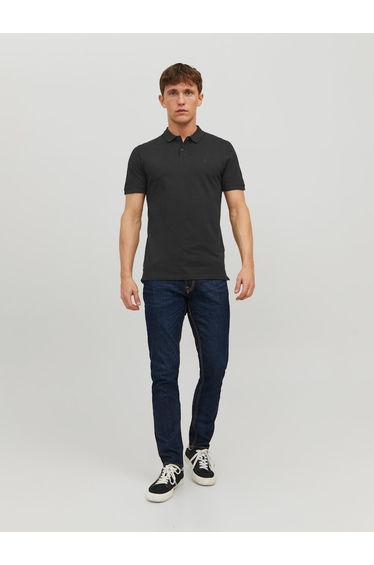 JJEBasic Regular Fit Polo with Button Placket