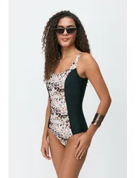 U Neck Swimsuit - 2