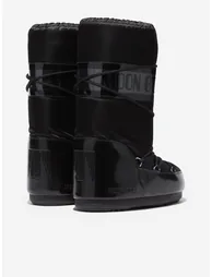 Moon Boot Kids Icon Glance Boots in Black - 1